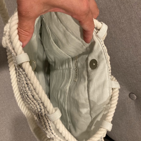 Boho crossbody bucket bag, NEW, rope tassel - Picture 3 of 9